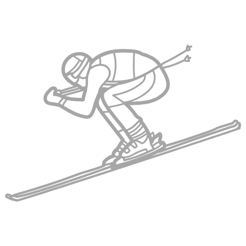 Ski Fahrer